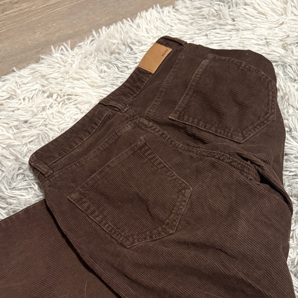 Aeropostale Brown Flared Wide Leg Jeans 00-bigger fit (3) - Picture 3 of 3
